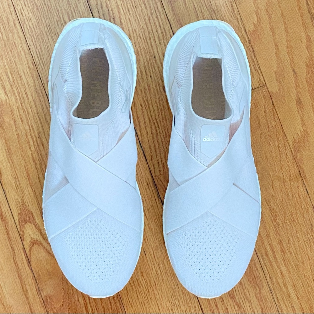 Adidas orchid light pink DNA ultraboost laceless no lace slip on sneaker - Picture 3 of 8